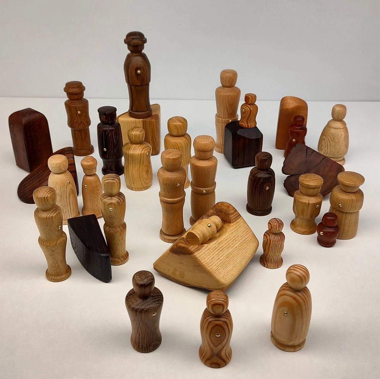 Schachfiguren aus Holz, Mine Bayca-Gegin